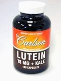Carlson Labs Lutein 15 mg with Kale 180 caps
