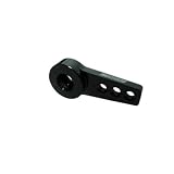 Racers Edge Aluminum Servo Horn Single Arm Hitec Black RCE10374BK