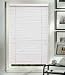 Graber 1" Horizontal Aluminum Mini Blinds, color white 24" wide by 84" long