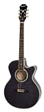 Epiphone Performer ME Acoustic-Electric Guitar, Trans Black