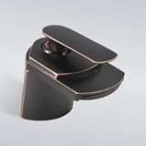 Decor Star BWB01-SO Euro Modern Contemporary Waterfall Bathroom Vanity Sink Lavatory Faucet Oil Rubbed Bronze