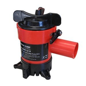 New-JOHNSON PUMP 1250 GPH BILGE PUMP 1-1/8 HOSE 12V - 38954