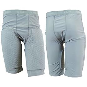 Buy McDavid 7540T Umpire Hex Pad Compression Shorts with Cup Pocket