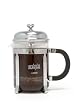LaCafetiere Classic 4-Cup Coffee Press, Chrome