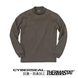 LATERRA(ラテラ) サーマスタットベントハイネックロングスリーブ DK(ダークカーキ) LL LS57313