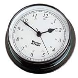 Weems & Plath Endurance Collection 125 Quartz Clock (Black Pearl)