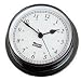 Weems &amp; Plath Endurance Collection 125 Quartz Clock (Black Pearl)