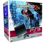 SONY COMPUTER 250 GB PS3 Slim Console + Uncharted 2 Among Thieves + HDMI HDMI Cable for PS3 (2-metres long) + Dual Shock 3 Controller [PS3] + Recharging Docking Station for