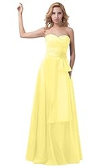 Taffeta Pleated Bridesmaid Dress 