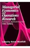 Managerial economics and operations research : techniques, applications, cases