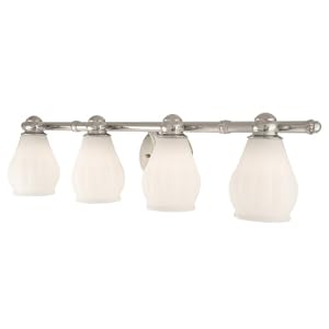 Checkolite 9644-15 Price Pfister Treviso Collection 4-Light Vanity, Chrome by Checkolite