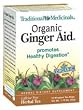 Organic Ginger Aid by Traditional Medicinals Box of 16 Bags