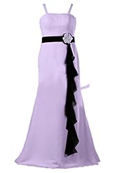 Chiffon Beaded Spaghetti Strap Bridesmaid Dress 