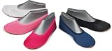 BECK Gymnastikschuhe, Turnschuhe Basic 070 Glanzsatin Schwarz