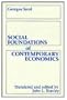 Social Foundations of Contemporary Economics