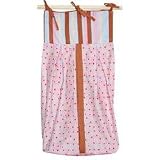 Field of Flowers Periwinkle and Brown Diaper... by Sleeping Partners