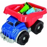 Amloid Kids at Work Dump Truck with Blocks Playset