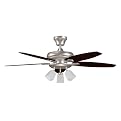Turk Click-In Ceiling Fan Nickel (52")
