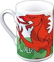 Wales Welsh Flag Souvenir Ceramic Mug