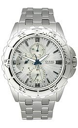 Guess Waterpro Multifunction Silver Dial Men's Watch #U11598G1