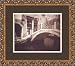 Art Select Canal Bridge by David Westby Framed Art Ea - Model SP3323 Categorization: Office Framed Art & Decor > B and W Photography Framed Art