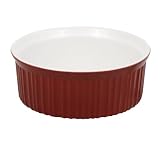 CorningWare Colours 2-1/2-Quart Round Casserole, Red CorningWare Colours 2-1/2-Quart Round Casserole, Red