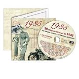 Clinton Cards   A TIME TO REMEMBER CD CARD 1935   Great For 74th Birthday