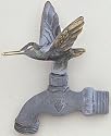 Whitehall Solid Brass Hummingbird In Flight Faucet (20015)