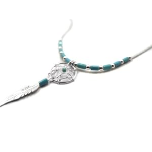 Earth Spirit Necklace - Howling Wolf - Earth Spirit Necklace Chain Necklace