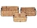 Kitchen & Housewares : JVL 15-189 Water Hyacinth Store Basket 3pc