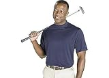 PGA Tour Solid Mesh Mock NAVY Large