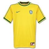 1998 Brazil Home Retro Shirt m