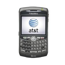 Black Berry 8310 Att or Tmobile Unlocked Titanium Silver GPS Navigation Free Car Charger Free Usb Free Case
