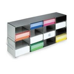 Vertical Stainless Steel Freezer Rack box height of 2'' ()