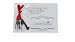 Team Bride Shoe Sticker with Crystal Red Heart - Perfect for the Bridal Party