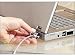Produkt-Bild: VisorTech Notebookschloss Safety Lock, gumm. Stahlkabel 1.8m
