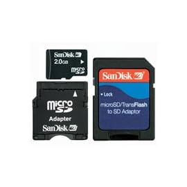SanDisk microSDカード 2GB モバイルメモリーキット SDSDQ-2048