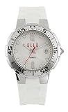 Elle Lifestyles Collection Silicone Strap Mother-of-pearl Dial Women's watch #EL20094P02N