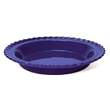 Chantal Classic 9 Inch Pie Dish, Glossy Indigo Blue