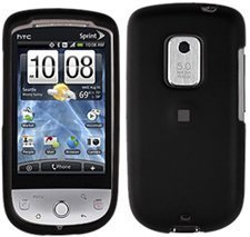 Buy HTC Hero (Sprint) Black Rubber Feel Hard Case Cover w/Belt Clip