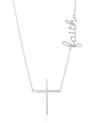 Sterling Silver Script Necklace