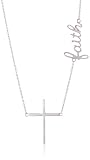 Sterling Silver Script Necklace