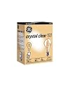 GE Lamps 90410 100-Watt A19 Crystal Clear, 2 Pack