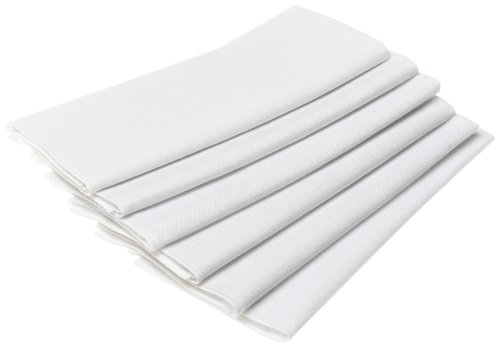 Rose Tree Royal Linen Set of 6 Napkins - White