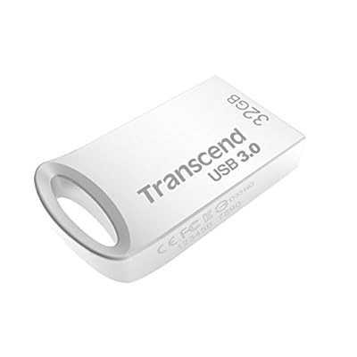 Transcend JetFlash 710 32 GB USB 3.0 Pen Drive (TS32GJF710S), Silver