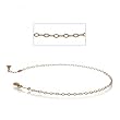 Ladies Ankle Bracelet w/ Breast Cancer Pendant 9-10 Inch Adjustable