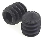 Alloy Steel Hex Socket Set Screws 1/4-28 Black