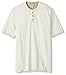 G.H. Bass & Co. Men's Big and Tall Short Sleeve Carbonized Jersey Henley