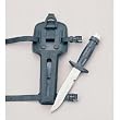 Scuba Diver's Knife With Molded Leg Sheath