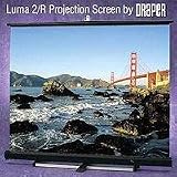 Draper uma 2 Manual Projection Screen - 96" x 96" - Matte White - 136" Diagonal